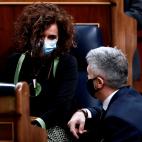 Los ministros de Hacienda, Mar&iacute;a Jes&uacute;s Montero, y de Interior, Fernando Grande-Marlaska.