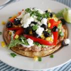 Get the Nine-Layer Mexican Tostadas recipe by Girl Versus Dough