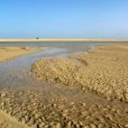 Playa de Sotavento, Costa Calma, en Fuerteventura (Islas Canarias)