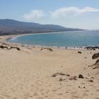 Playa de Bolonia, en Tarifa (Cádiz, Andalucía)