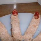 Con pan de molde, crema de chocolate y almendras garrapiñadas. Descubre cómo prepararla en Cookpad.