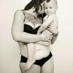 Fotografiada por Ashlee Wells Jackson en el marco de "4th Trimester Bodies Project."