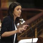 Montero, durante su discurso.