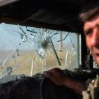 Un soldado durante la ofensiva en Mosul