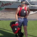 Froilán se protege de los peligros del mar