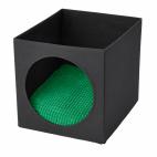 Cajón para dormir dentro de una estantería Kallax