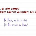 Es una opci&oacute;n, no una obligaci&oacute;n. "Pero lo m&aacute;s normal es entender que A Ana es un complemento interno y prescindir de la coma (A Ana no la avis&eacute;)", explica Romeu.