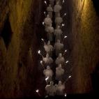 Penitentes de la hermandad de Cristo de la Buena Muerte en Zamora.