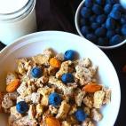 If you can't stand the amount of sugar in your everyday boxed cereal, make your own. Get the recipe from Whole Lifestyle Nutrition here.