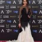 Vestido de Stephane Rolland Haute Couture, bolso de Louboutin