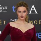 Vestida por Lorenzo Caprile con joyas de Suárez