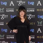 Vestido de Antonio García, zapatos Lodi, joyas Carrera y Carrera