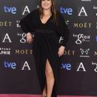 Vestido de Antonio García, zapatos Lodi, joyas Carrera y Carrera