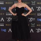 Vestido de Dolce & Gabbana, joyas Carrera y Carrera