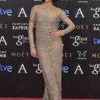 Vestido de Cortana, joyas Carrera y Carrera