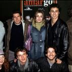 En la presentación del musical 'Rafael Amargo'. Diciembre de 2000