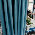 Ronda de MSF a pacientes con cáncer de cuello de útero.