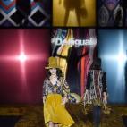 Desfile de la firma catalana Desigual en la 61ª Mercedes Benz Fashion Week Madrid.