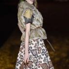 Desfile de la firma catalana Desigual en la 61ª Mercedes Benz Fashion Week Madrid.