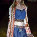 Desfile de la firma catalana Desigual en la 61ª Mercedes Benz Fashion Week Madrid.