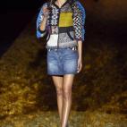 Desfile de la firma catalana Desigual en la 61ª Mercedes Benz Fashion Week Madrid.