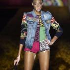 Desfile de la firma catalana Desigual en la 61ª Mercedes Benz Fashion Week Madrid.