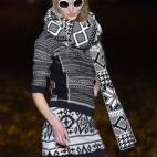 Desfile de la firma catalana Desigual en la 61ª Mercedes Benz Fashion Week Madrid.