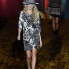 Desfile de la firma catalana Desigual en la 61ª Mercedes Benz Fashion Week Madrid.