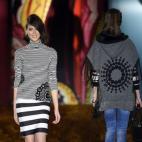 Desfile de la firma catalana Desigual en la 61ª Mercedes Benz Fashion Week Madrid.