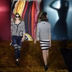 Desfile de la firma catalana Desigual en la 61ª Mercedes Benz Fashion Week Madrid.