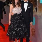 En la alfombra roja de los premios del cine y la televisión británicos, los BAFTA, en la Royal Opera House.