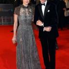 En la alfombra roja de los premios del cine y la televisión británicos, los BAFTA, en la Royal Opera House.