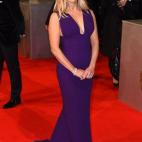 En la alfombra roja de los premios del cine y la televisión británicos, los BAFTA, en la Royal Opera House.