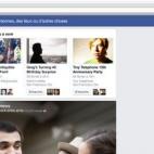 El 7 de marzo de 2013, Mark Zuckerberg expone ante la prensa un nuevo diseño de la fuente de noticias. El nuevo servicio ofrece la posibilidad de separar aquello que queremos consultar con una serie de filtros.