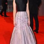 En la alfombra roja de los premios del cine y la televisión británicos, los BAFTA, en la Royal Opera House.