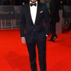 En la alfombra roja de los premios del cine y la televisión británicos, los BAFTA, en la Royal Opera House.