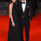 En la alfombra roja de los premios del cine y la televisión británicos, los BAFTA, en la Royal Opera House.