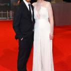En la alfombra roja de los premios del cine y la televisión británicos, los BAFTA, en la Royal Opera House.