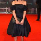 En la alfombra roja de los premios del cine y la televisión británicos, los BAFTA, en la Royal Opera House.