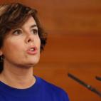 Soraya Saenz de Santamaría. La exvicepresidenta es 'Doña Diáloga'