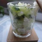 La autora de esta receta asegura que es la versi&oacute;n vegana del tartar de salm&oacute;n. Es muy f&aacute;cil de preparar, fresco y apetecible. Aqu&iacute; puedes leer todos los pasos para hacerlo.