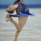 Russia's Julia Lipnitskaia performs in the Women's Figure Skating Team Short Program at the Iceberg Skating Palace during the 2014 Sochi Winter Olympics on February 8, 2014. AFP PHOTO / ALEXANDER NEMENOV (Photo credit should read ALEX...