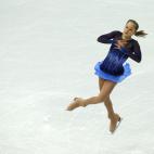 Russia's Julia Lipnitskaia performs in the Women's Figure Skating Team Short Program at the Iceberg Skating Palace during the 2014 Sochi Winter Olympics on February 8, 2014. AFP PHOTO / ADRIAN DENNIS (Photo credit should read ADRIA...