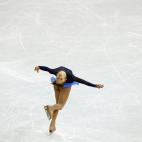 Russia's Julia Lipnitskaia performs in the Women's Figure Skating Team Short Program at the Iceberg Skating Palace during the 2014 Sochi Winter Olympics on February 8, 2014. AFP PHOTO / ADRIAN DENNIS (Photo credit should read ADRIAN D...