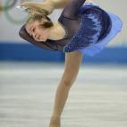 Russia's Julia Lipnitskaia performs in the Women's Figure Skating Team Short Program at the Iceberg Skating Palace during the 2014 Sochi Winter Olympics on February 8, 2014. AFP PHOTO / ALEXANDER NEMENOV (Photo credit should read ALEXA...