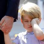 A su llegada al aeropuerto de Tegel, en Berl&iacute;n, el 19 de julio de 2017