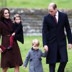 El 25 de diciembre de 2016 en la misa de Navidad celebrada en la iglesia de San Marcos, en Englefield, junto a los Middleton.