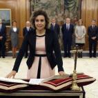 Ha jurado su nuevo cargo y entra al Gobierno después de formar parte del equipo negociador con Ciudadanos para acordar la investidura y tras pasar por varias tertulias políticas.