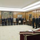 Los nuevos ministros se preparan para jurar o prometer sus cargos.