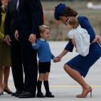 A su llegada a Victoria (Canad&aacute;) el 24 de septiembre de 2016.